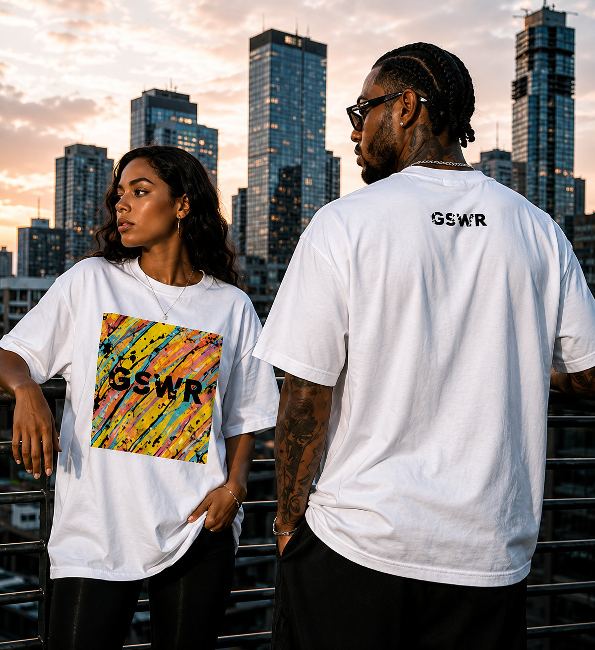 Signal Lost Oversized Tee (Unisex)
