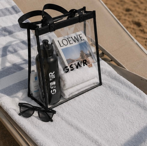 Clear Drip Tote