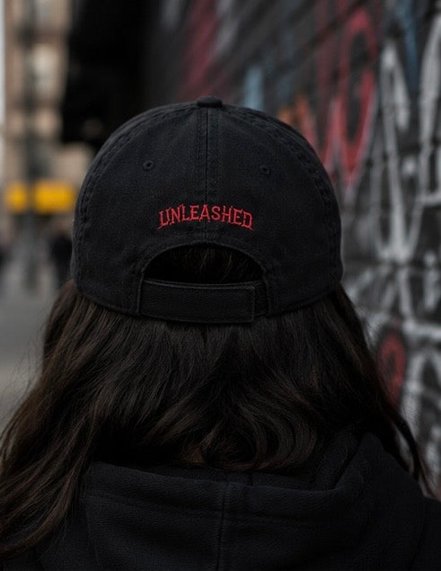 Unleashed Distressed Dad Hat