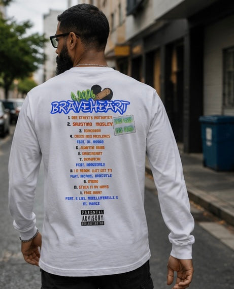 GSWR x Braveheart Tracklist Long Sleeve