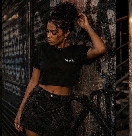 Crossfire Denim Mini Skirt