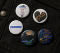 Set of pin buttons