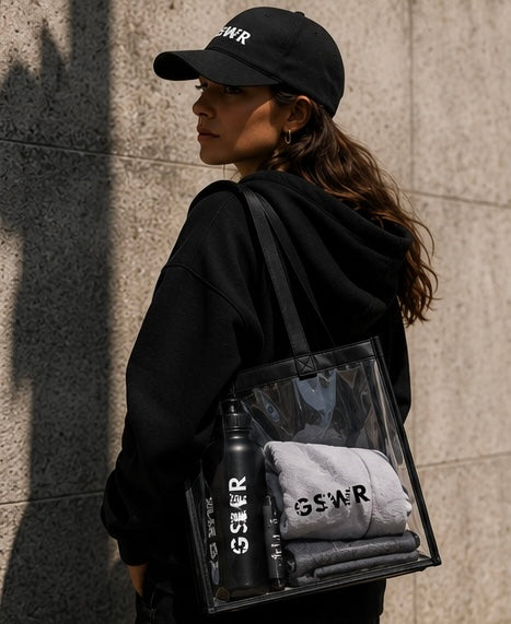 Clear Drip Tote