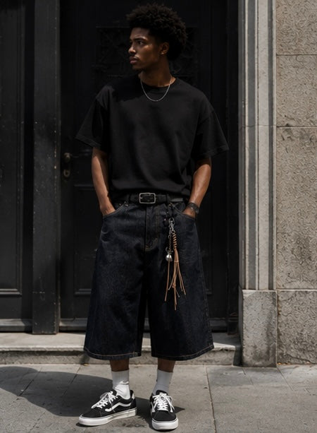 Midtown Baggy Denim Shorts