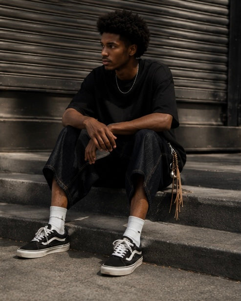 Midtown Baggy Denim Shorts