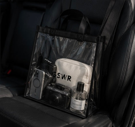 Clear Drip Tote