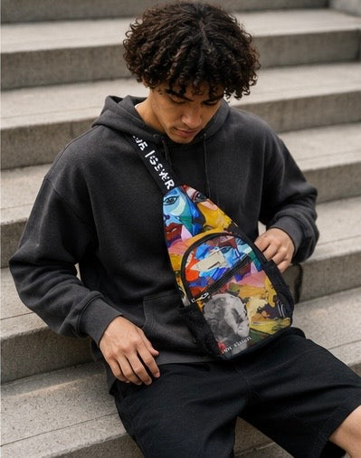 Abstract Art Crossbody Bag