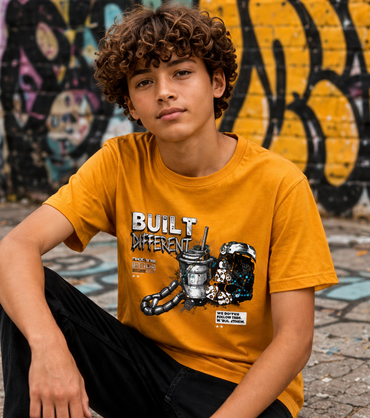 Built Different Youth Tee