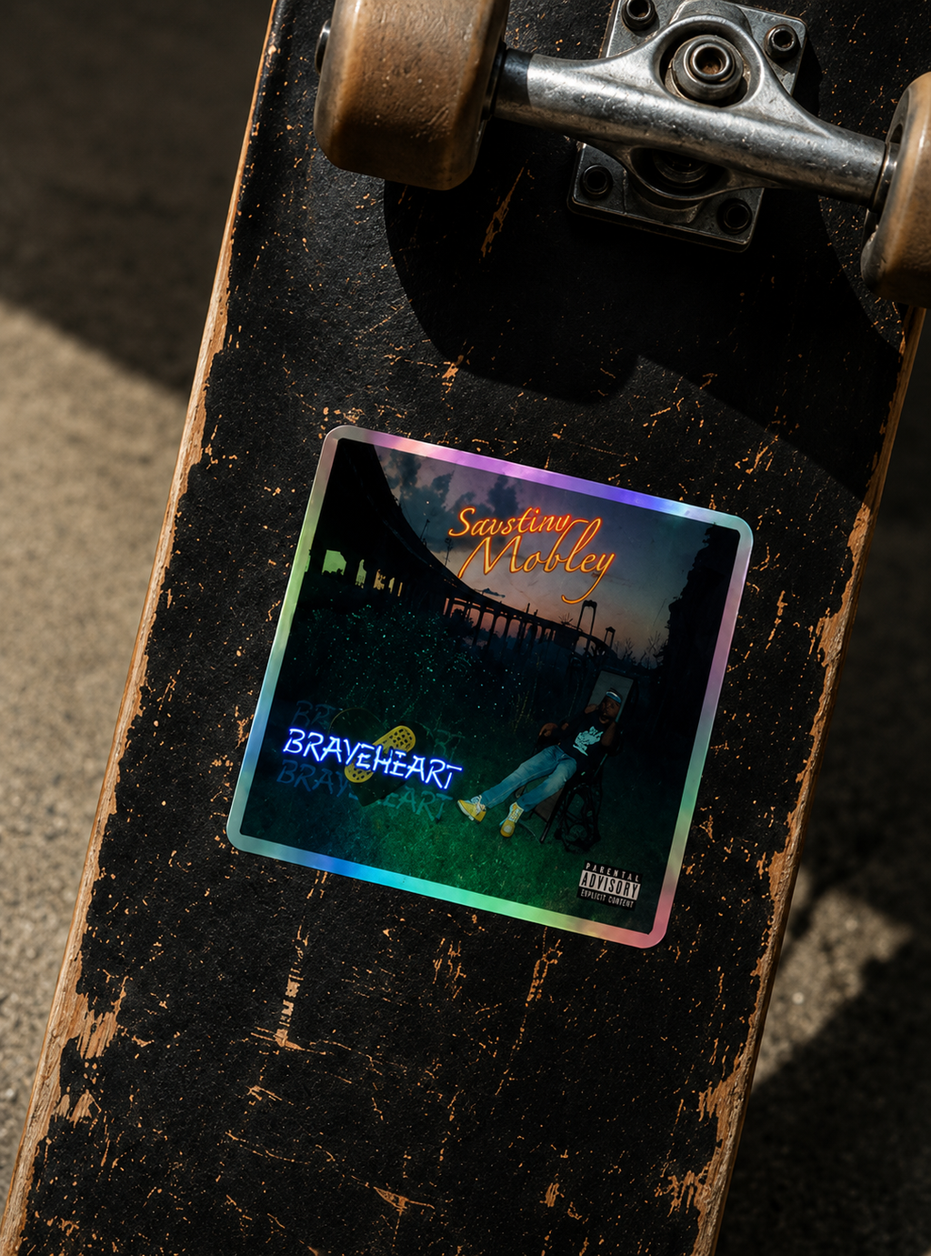 Holographic stickers