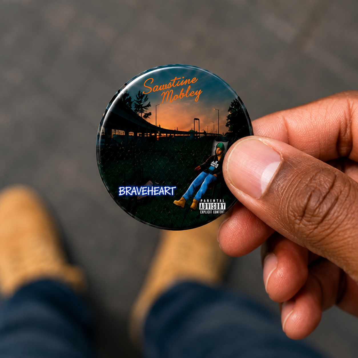 Braveheart Collab Pins