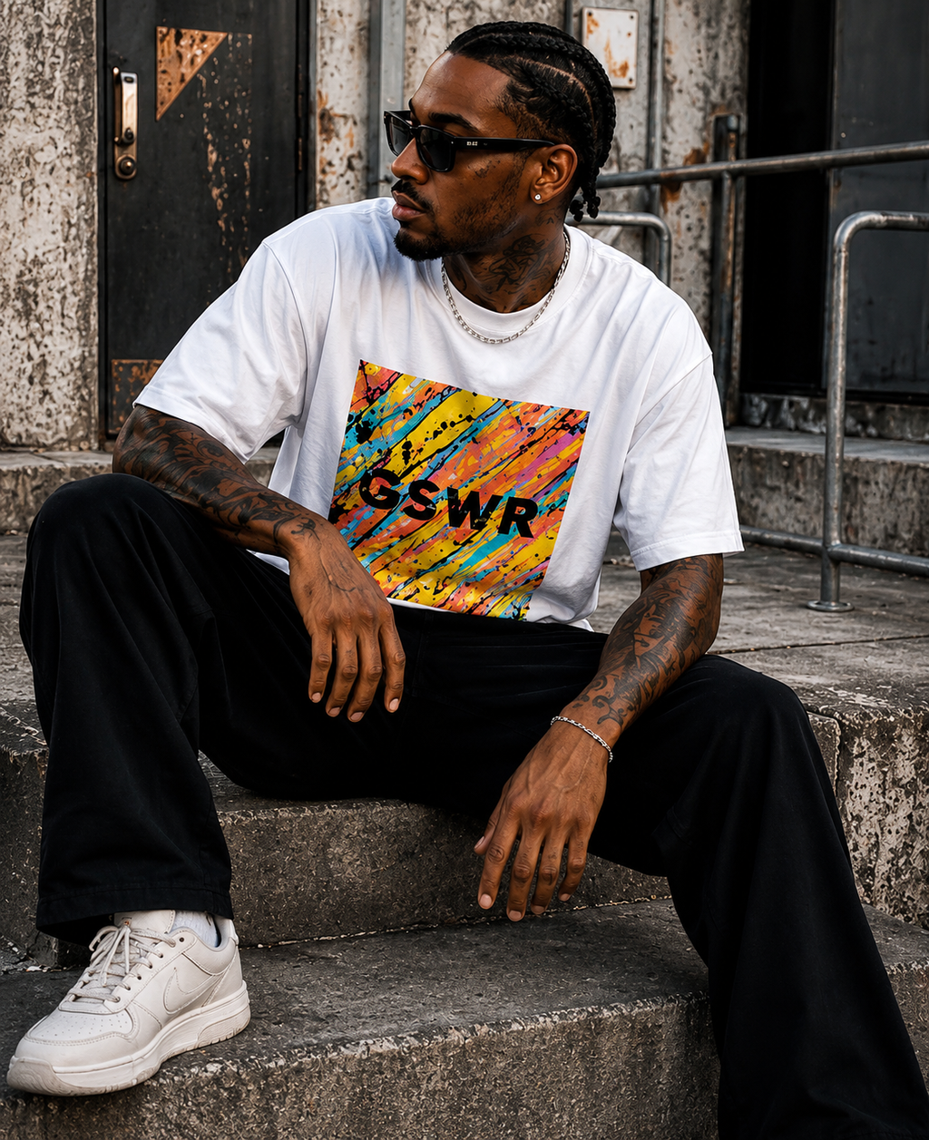 Signal Lost Oversized Tee (Unisex)