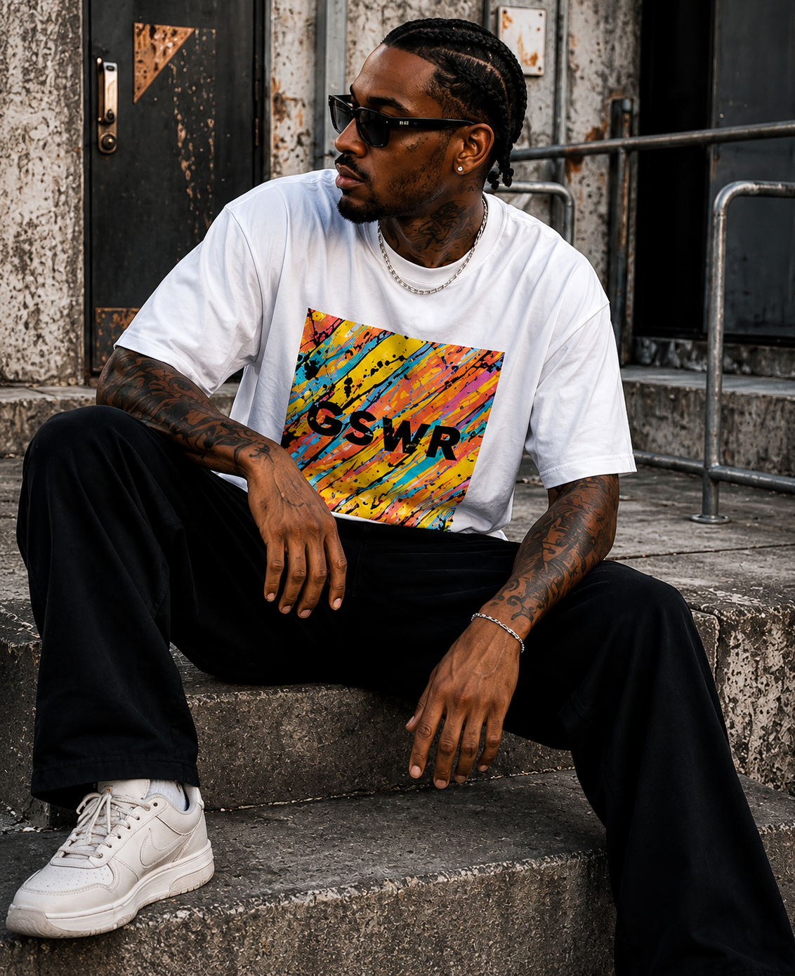 Signal Lost Oversized Tee (Unisex)