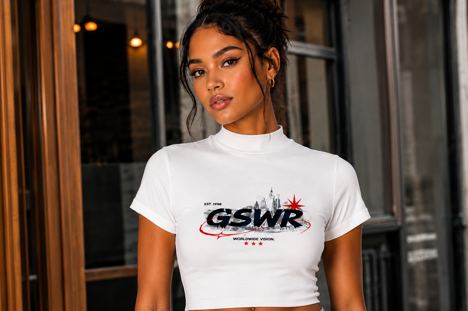 Redline 98 Mock Neck Tee